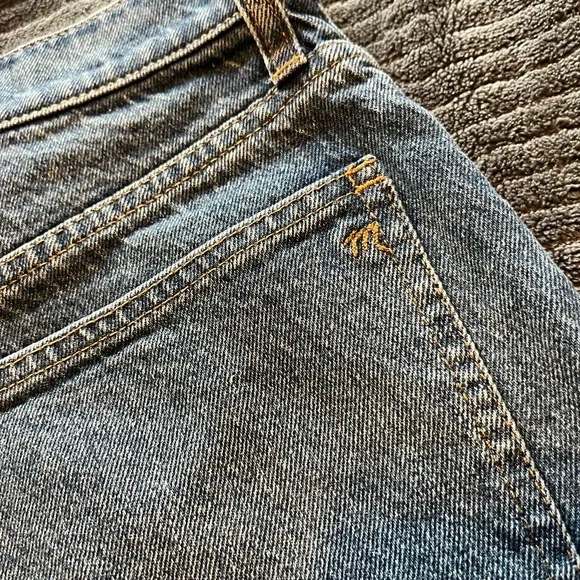Madewell Dark Wash Denim Jean Cut Off Shorts | size 29 - Picture 5 of 7